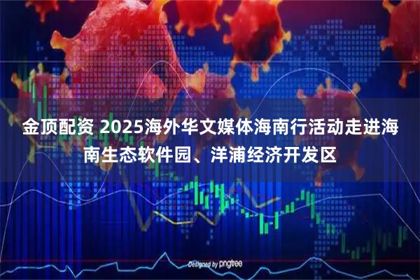 金顶配资 2025海外华文媒体海南行活动走进海南生态软件园、洋浦经济开发区